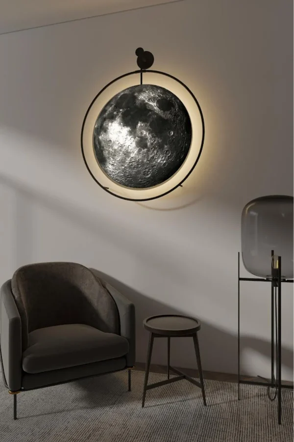 Dolunay Modern Dekoratif Metal